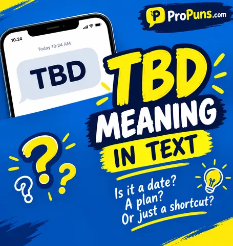 TBD Meaning in Text